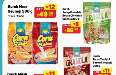 Burch Mısır Gevreği 500 G