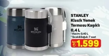 Stanley Klasik Yemek Termosu Kaşıklı 0,4 L