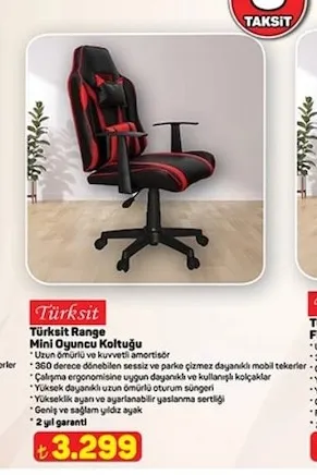 Türksit Range Mini Oyuncu Koltuğu