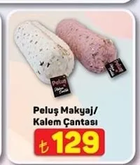 Peluş Makyaj/Kalem Çantası