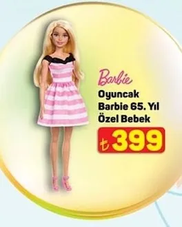 Barbie Oyuncak Barbie 65. Yıl Özel Bebek