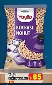 Yayla Koçbaşı Nohut 1 Kg