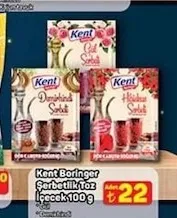 Kent Beringer Şerbetlik Toz İçecek 100G