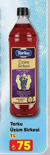 Torku Üzüm Sirkesi 1L