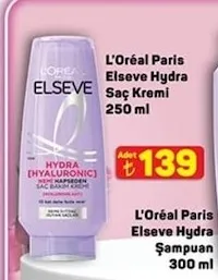 L'Oréal Paris Elseve Hydra Saç Kremi 250 Ml