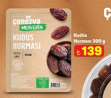 Çerezya Meyveden Kudüs Hurması 300 G