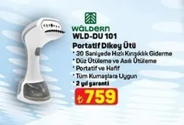 Wäldern Wld-Du 101 Portatif Dikey Ütü