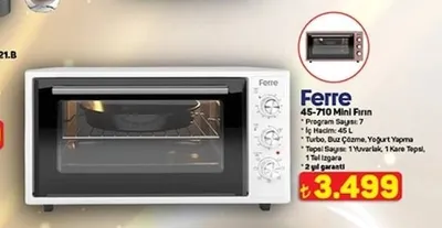 Ferre 45-710 Mini Fırın