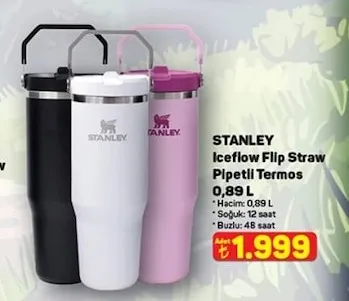 Stanley Iceflow Flip Straw Pipetli Termos 0,89 L