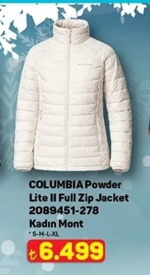 Columbia Powder Lite Ii Full Zip Jacket 2089451-278 Kadın Mont