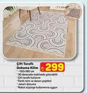 Çift Taraflı Dokuma Kilim