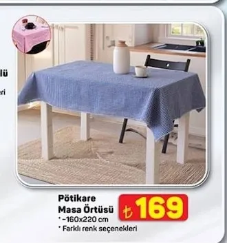 Pötikare Masa Örtüsü