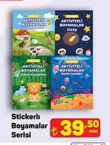 Stickerlı Boyamalar Serisi