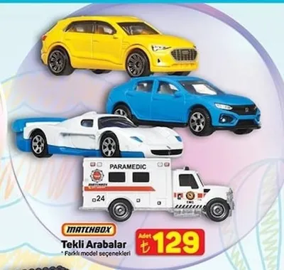Matchbox Tekli Arabalar