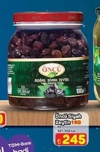 Öncü Siyah Zeytin 1 Kg