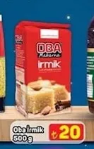 Oba İrmik 500G