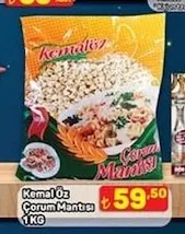 Kemal Öz Çorum Mantısı 1 Kg