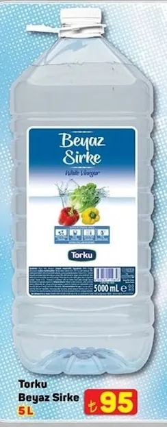 Torku Beyaz Sirke 5 L