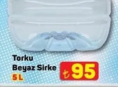 Torku Beyaz Sirke 5 L