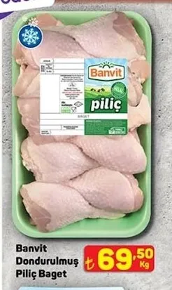 Banvit Dondurulmuş Piliç Baget