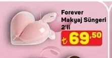 Forever Makyaj Süngeri 2'Li