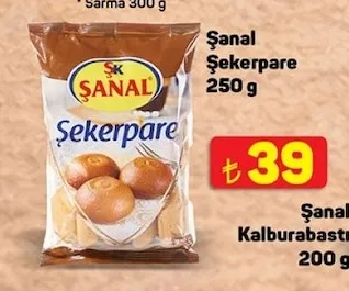 Şanal Şekerpare 250 G