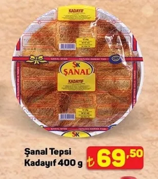Şanal Tepsi Kadayıf 400 G