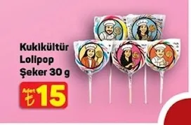 Kukikültür Lolipop Şeker 30 G
