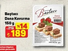 Baştacı Dana Kavurma 150 G