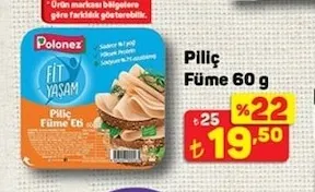 Polonez Piliç Füme 60 G