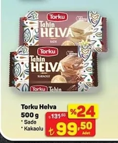 Torku Helva 500 G Sade - Kakaolu