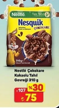 Nestlé Çokokare Kakaolu Tahıl Gevreği 310 G