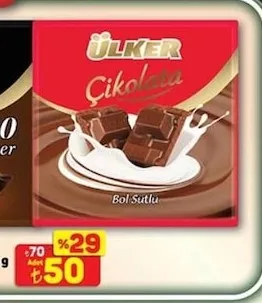 Ülker Çikolata Bol Sütlü