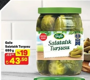 Galle Salatalık Turşusu 680 G