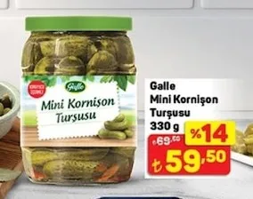 Galle Mini Kornişon Turşusu 330 G
