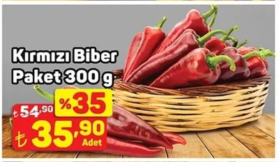 Kırmızı Biber Paket 300 G