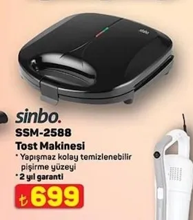 Sinbo Ssm-2588 Tost Makinesi