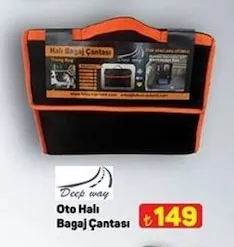 Deepway Oto Halı Bagaj Çantası
