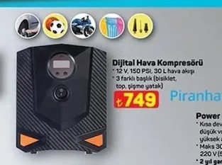 Dijital Hava Kompresörü