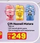 Çift Hazneli Matara 550 Ml