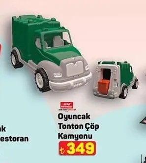 Oyuncak Tonton Çöp Kamyonu
