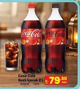 Coca-Cola Gazlı İçecek 2 L