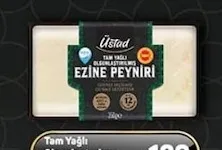 Üstad Tam Yağlı Olgunlaştırılmış Ezine Peyniri