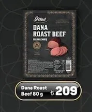 Üstad Dana Roast Beef 80 G