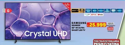 Samsung 50U800F 50" 4K Ultra Smart Led Tv