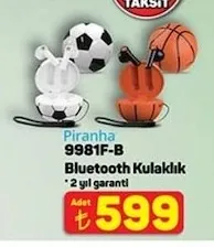 Piranha 9981F-B Bluetooth Kulaklık