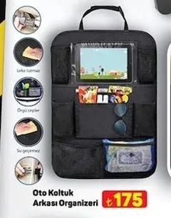 Oto Koltuk Arkası Organizeri
