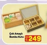 Çok Amaçlı Bambu Kutu