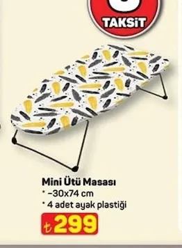 Mini Ütü Masası