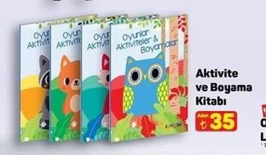 Aktivite Ve Boyama Kitabı